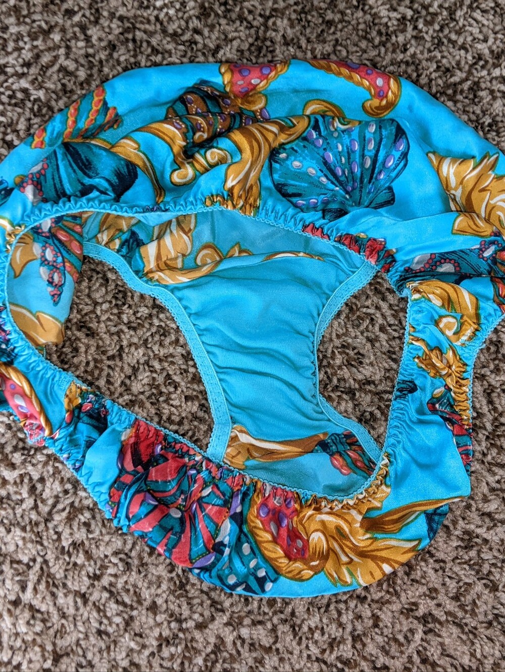 Vintage Victoria's Secret Silk Nightgown/Panties Set L - Picture 8 of 16
